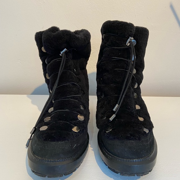 Aquaitalia Suede & Sheepskin Boots - Picture 4 of 9